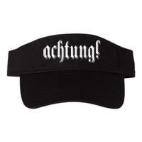 Achtung! Discover the Essence of Germany with German Language Valucap Bio-Washed Visor