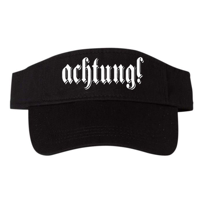 Achtung! Discover the Essence of Germany with German Language Valucap Bio-Washed Visor