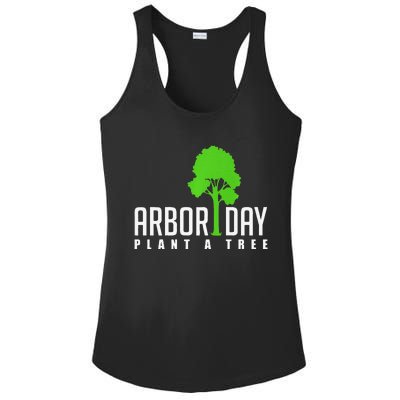 Arbor Day Tree Care For A Happy Arbor Day Gift Premium Ladies PosiCharge Competitor Racerback Tank