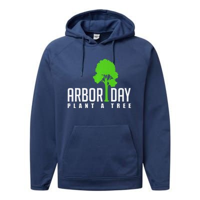 Arbor Day Tree Care For A Happy Arbor Day Gift Premium Performance Fleece Hoodie