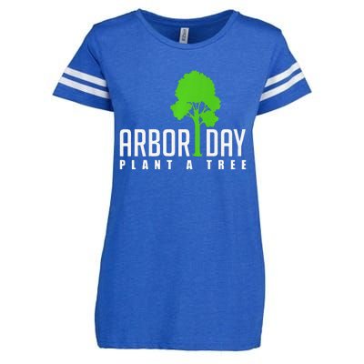 Arbor Day Tree Care For A Happy Arbor Day Gift Premium Enza Ladies Jersey Football T-Shirt