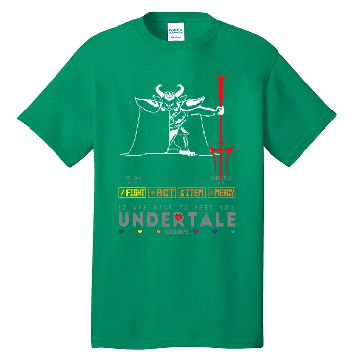 Asgore Dreemurr Undertale Tall T-Shirt