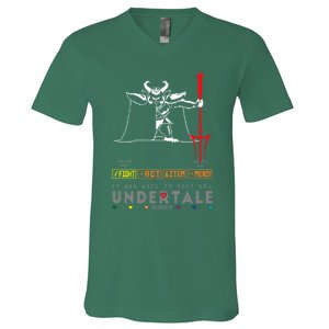 Asgore Dreemurr Undertale V-Neck T-Shirt