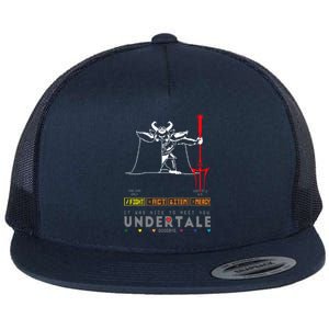 Asgore Dreemurr Undertale Flat Bill Trucker Hat