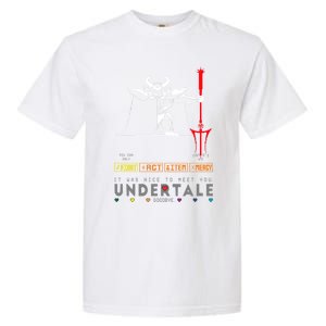 Asgore Dreemurr Undertale Garment-Dyed Heavyweight T-Shirt