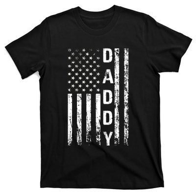 American Daddy USA Flag Dad Gifts T-Shirt