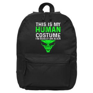 Alien Disguise Unveiling My True Form on Halloween 16 in Basic Backpack