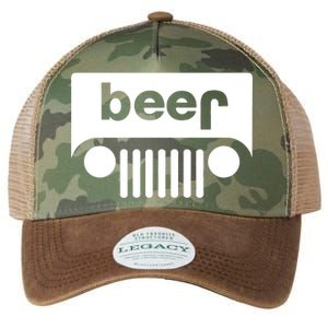 Adult Beer Funny Upside Down Logo Legacy Tie Dye Trucker Hat