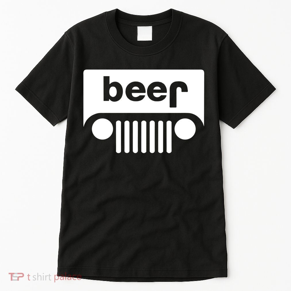 Adult Beer Funny Upside Down Logo Tall T-Shirt