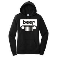 Adult Beer Funny Upside Down Logo Women's Pullover Hoodie