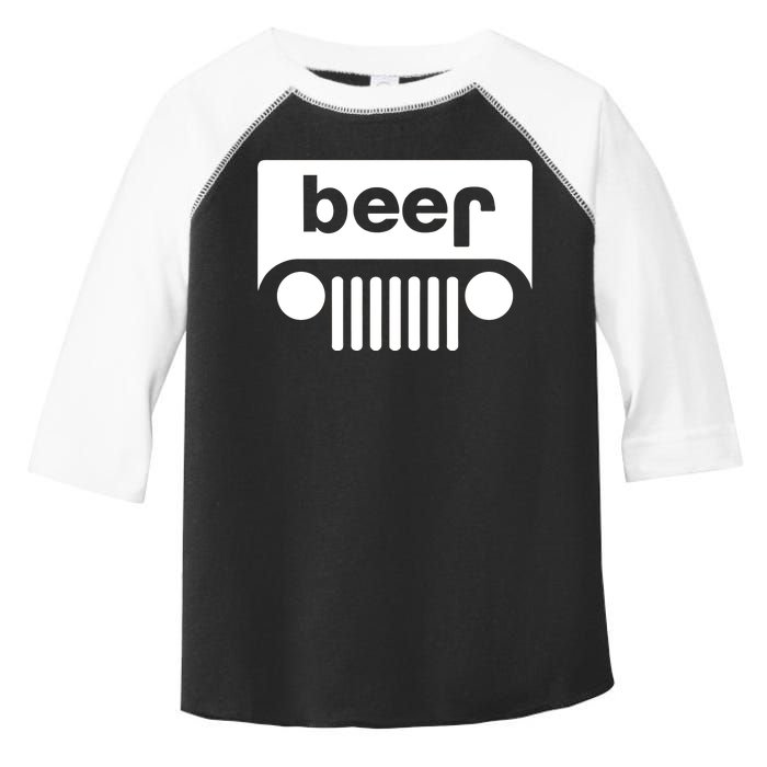 Adult Beer Funny Upside Down Logo Toddler Fine Jersey T-Shirt