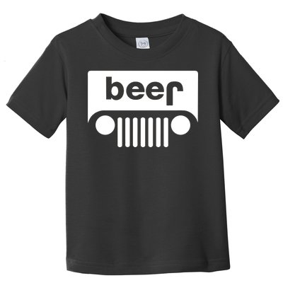 Adult Beer Funny Upside Down Logo Toddler T-Shirt