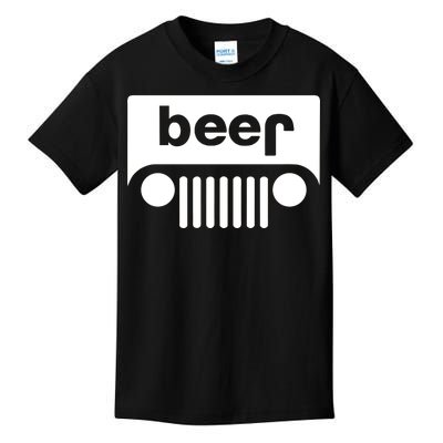 Adult Beer Funny Upside Down Logo Kids T-Shirt