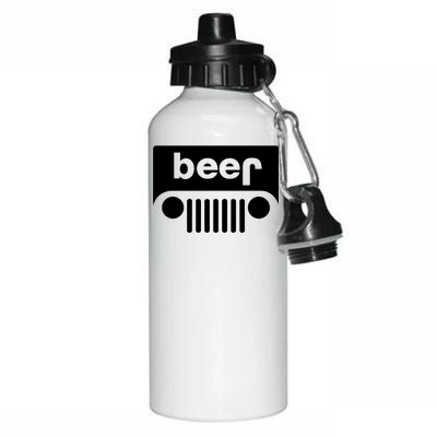 Adult Beer Funny Upside Down Logo Aluminum Water Bottle