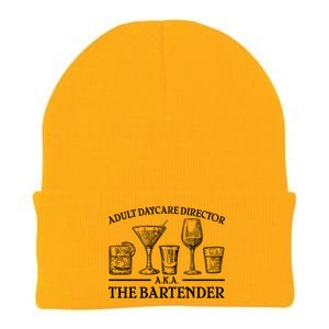 Adult Daycare Director AKA The Bartender Knit Cap Winter Beanie