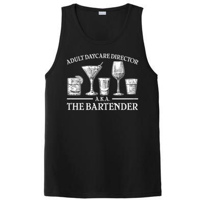 Adult Daycare Director AKA The Bartender PosiCharge Competitor Tank