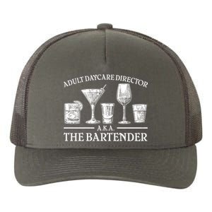 Adult Daycare Director AKA The Bartender Yupoong Adult 5-Panel Trucker Hat