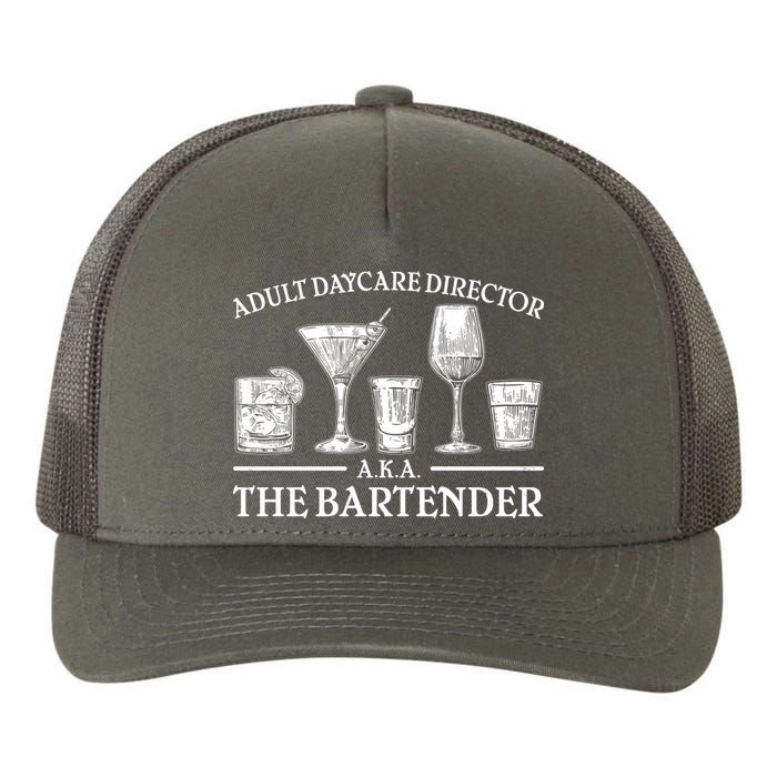 Adult Daycare Director AKA The Bartender Yupoong Adult 5-Panel Trucker Hat