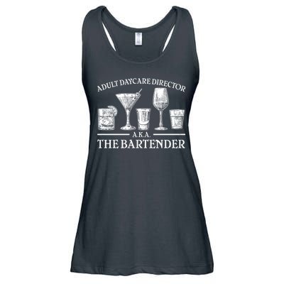 Adult Daycare Director AKA The Bartender Ladies Essential Flowy Tank