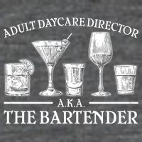 Adult Daycare Director AKA The Bartender Flatbill Hat