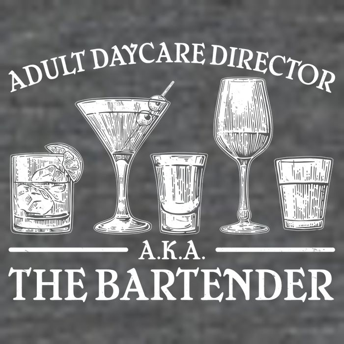 Adult Daycare Director AKA The Bartender Flatbill Hat