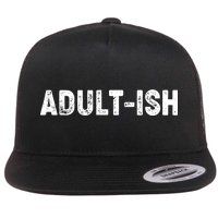 Adult-ish Flat Bill Trucker Hat