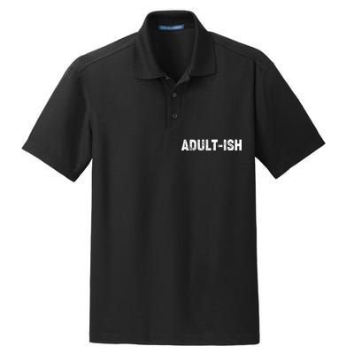 Adult-ish Dry Zone Grid Polo