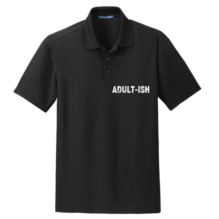 Adult-ish Dry Zone Grid Polo