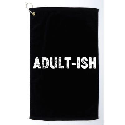 Adult-ish Platinum Collection Golf Towel