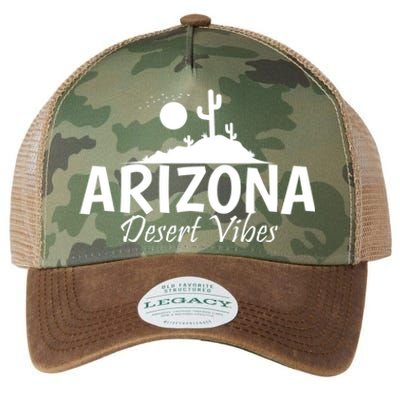 Arizona Desert Vibes Usa America Great Gift Legacy Tie Dye Trucker Hat