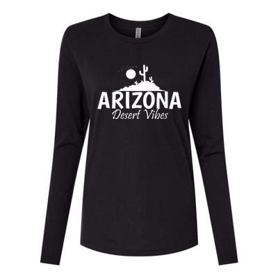 Arizona Desert Vibes Usa America Great Gift Womens Cotton Relaxed Long Sleeve T-Shirt