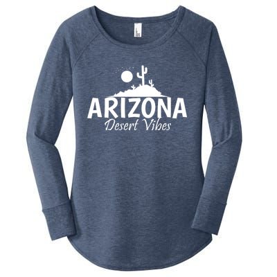 Arizona Desert Vibes Usa America Great Gift Women's Perfect Tri Tunic Long Sleeve Shirt