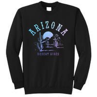 Arizona Desert Vibes Az Pride Cactus Vintage Sweatshirt