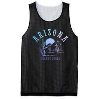 Arizona Desert Vibes Az Pride Cactus Vintage Mesh Reversible Basketball Jersey Tank