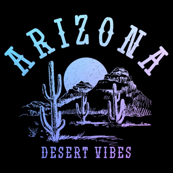 Arizona Desert Vibes Az Pride Cactus Vintage Gift Cooling Performance Crew T-Shirt