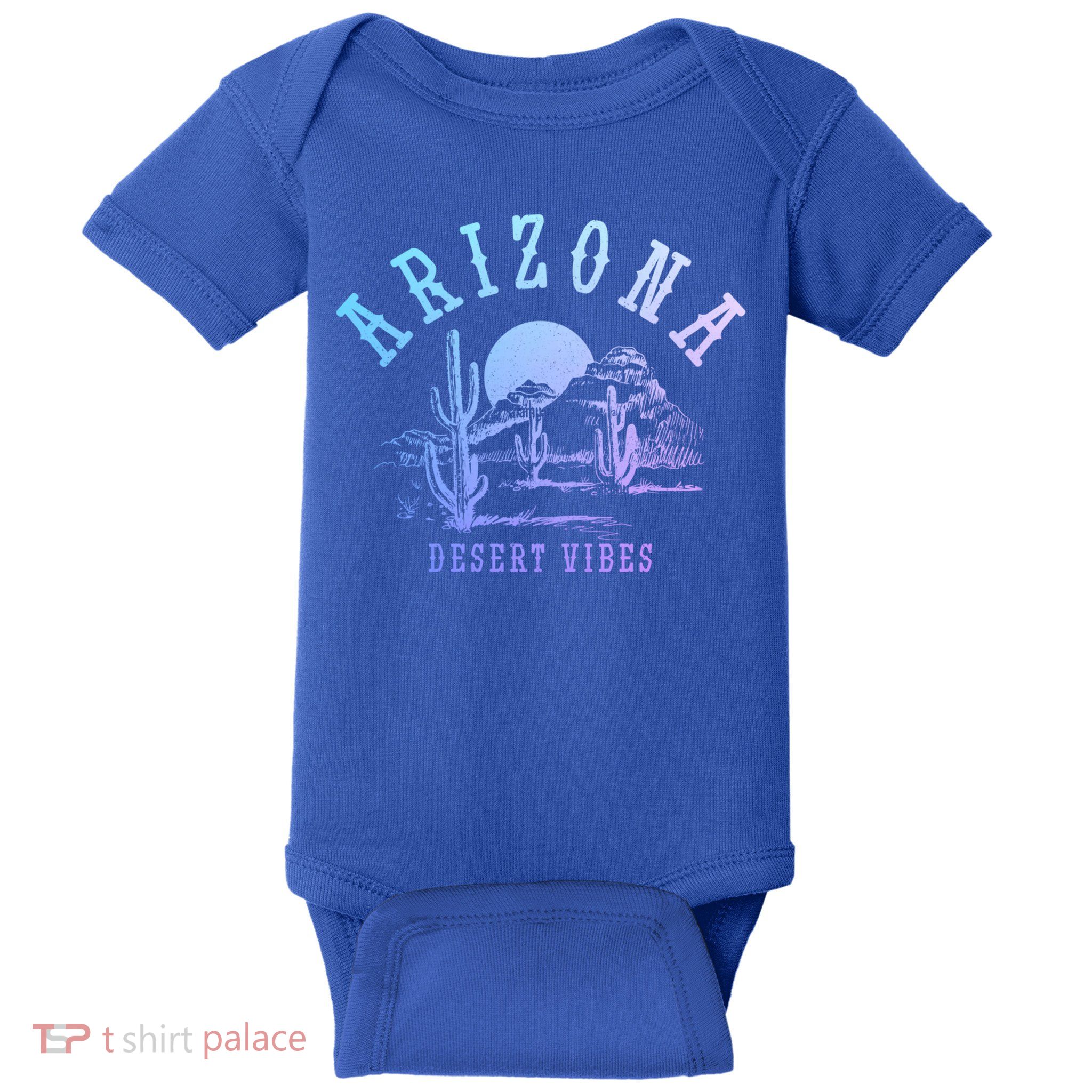 Arizona Desert Vibes Az Pride Cactus Vintage Gift Baby Bodysuit