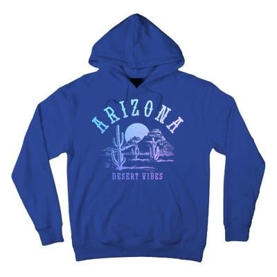 Arizona Desert Vibes Az Pride Cactus Vintage Gift Tall Hoodie