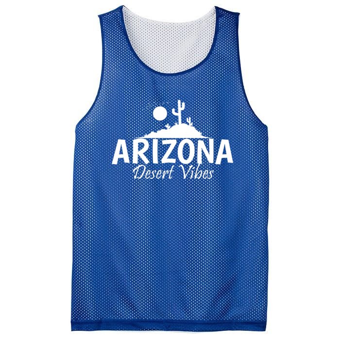 Arizona Desert Vibes Usa America Gift Mesh Reversible Basketball Jersey Tank