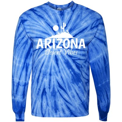 Arizona Desert Vibes Usa America Gift Tie-Dye Long Sleeve Shirt