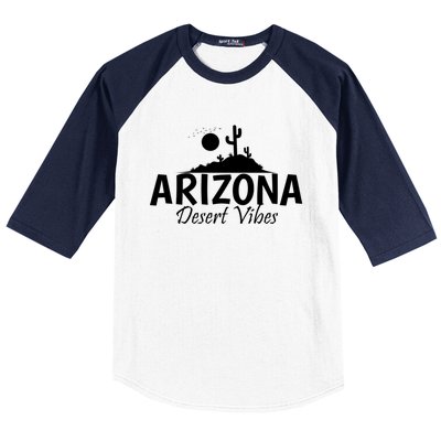 Arizona Desert Vibes Usa America Gift Baseball Sleeve Shirt