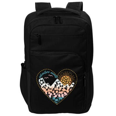 Adventure Awaits Nature Cute Wilderness Impact Tech Backpack