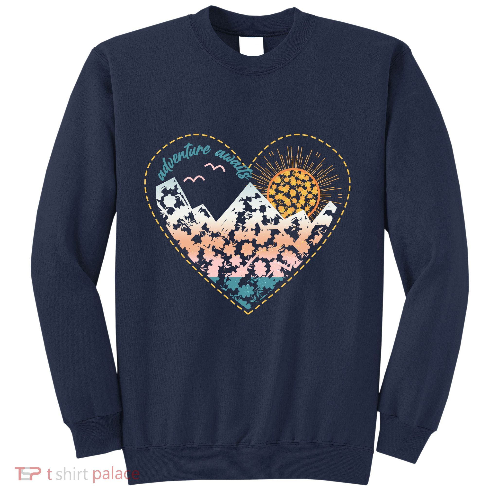 Adventure Awaits Nature Cute Wilderness Sweatshirt