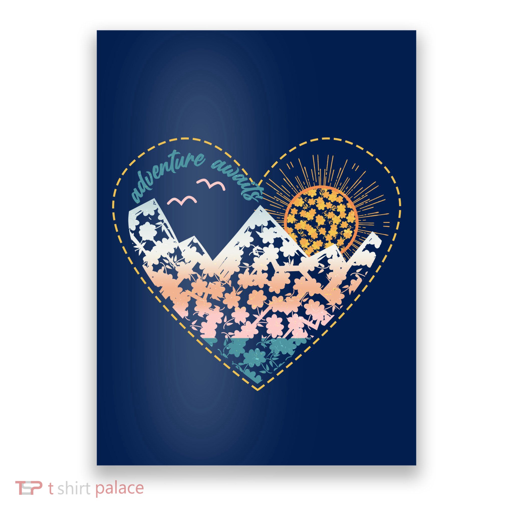 Adventure Awaits Nature Cute Wilderness Poster