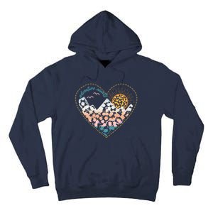 Adventure Awaits Nature Cute Wilderness Tall Hoodie