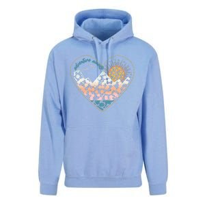 Adventure Awaits Nature Cute Wilderness Unisex Surf Hoodie