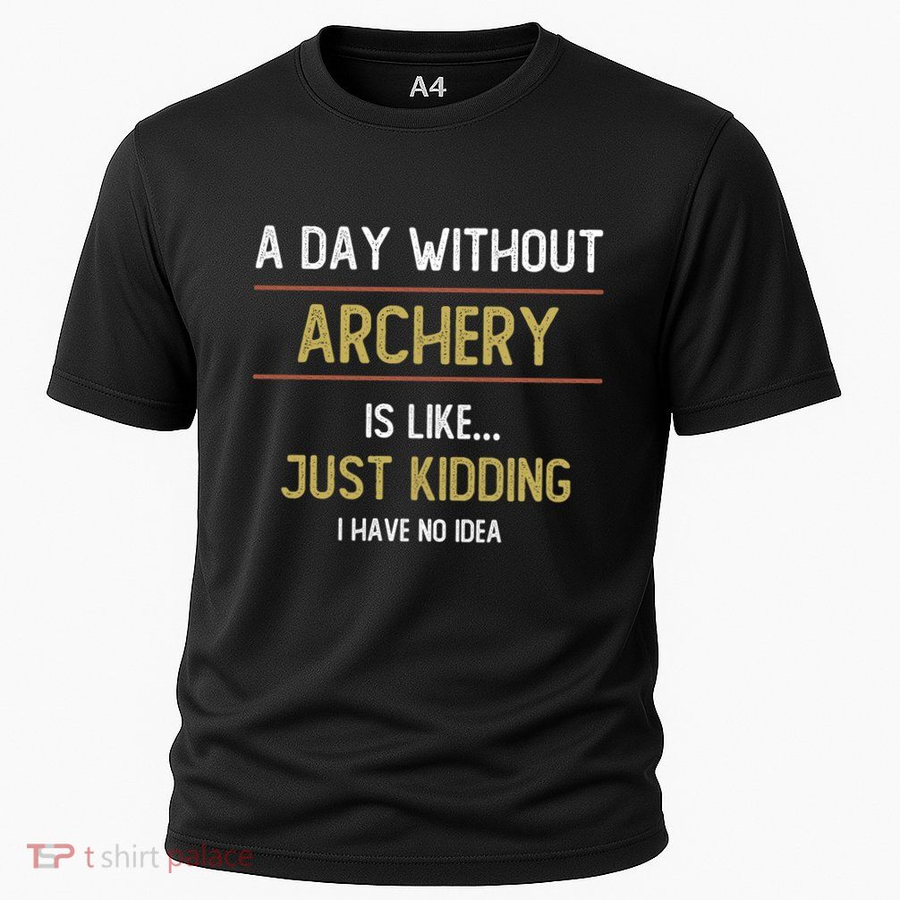 A Day Without Archery Is Like Funny Archery Lovers Funny Gift Performance Shirt