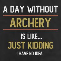 A Day Without Archery Is Like Funny Archery Lovers Funny Gift Adult Drive Performance Visor