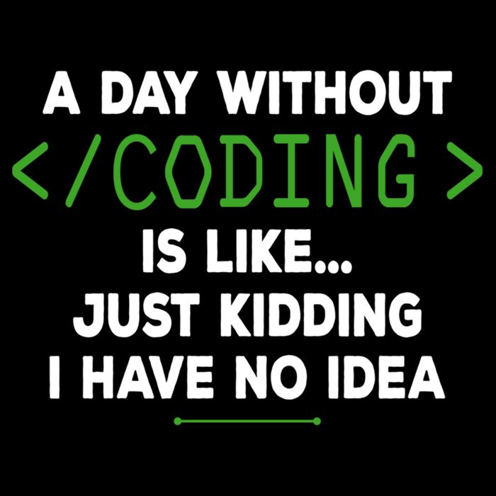 A Day Without Coding Funny Computer Programmer Coder Gift Youth Performance Sprint T-Shirt