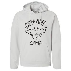 Adam Devine Workaholic Demamp Camp Performance Fleece Hoodie