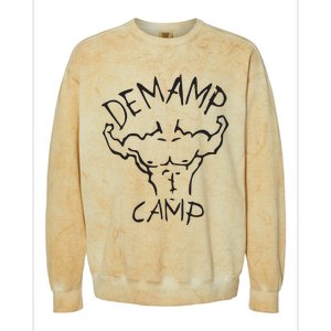 Adam Devine Workaholic Demamp Camp Colorblast Crewneck Sweatshirt